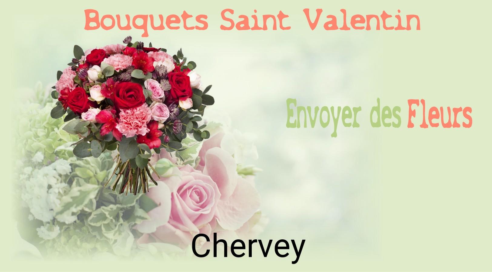 Roses de Saint-Valentin livrées à Chervey